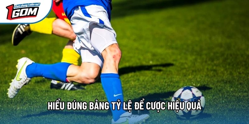 Hiểu đúng bảng tỷ lệ để cược hiệu quả